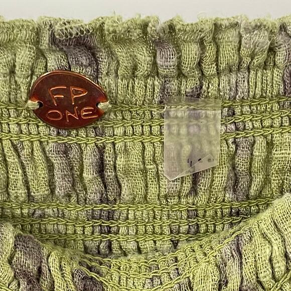 Free People One Ravenna Printed Convertible Maxi Skirt Earth Combo Tie Dye XS - Picture 8 of 13